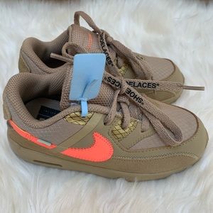 Kids Off-White x Air Max 90 TD 'Desert Ore' 250 unisex